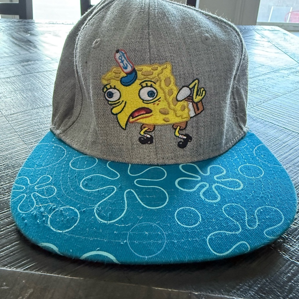 Nickelodeon Gray and Blue SpongeBob Hat